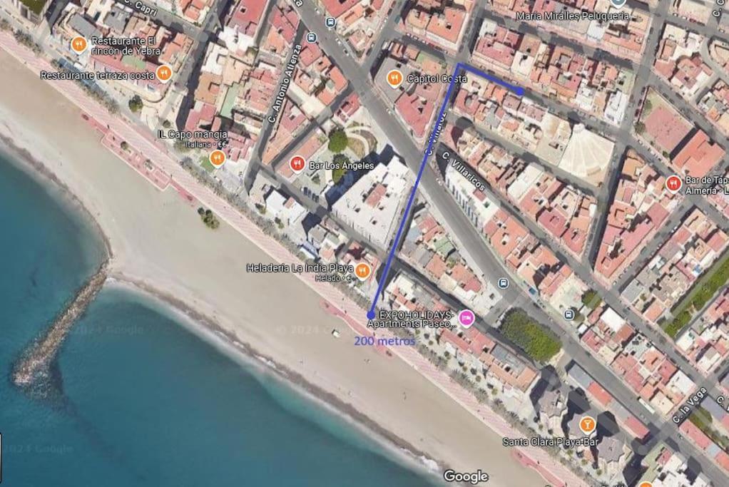 Appartement Piso A 200 Metros De La Playa Llegada Autonoma à Almería Extérieur photo